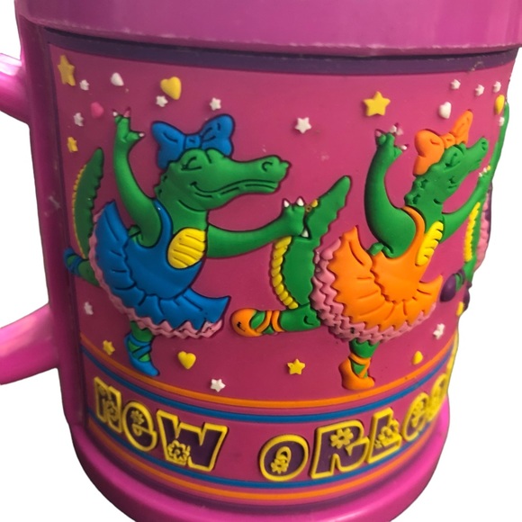 COPY - New Orleans Cajun Critter Kids 3D Rubber/Plastic Mugs, Crocs & Crawfish … - Picture 6 of 7